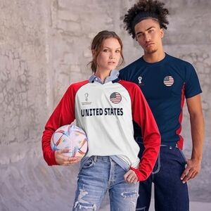 United States Soccer Long Sleeve Pullover